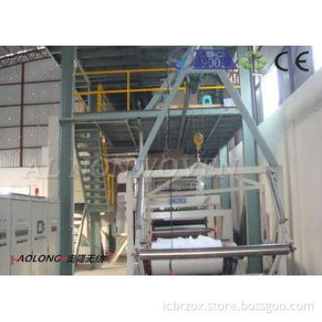 4200mm Single beam PP PP Non Woven Fabric Making Machine Fo